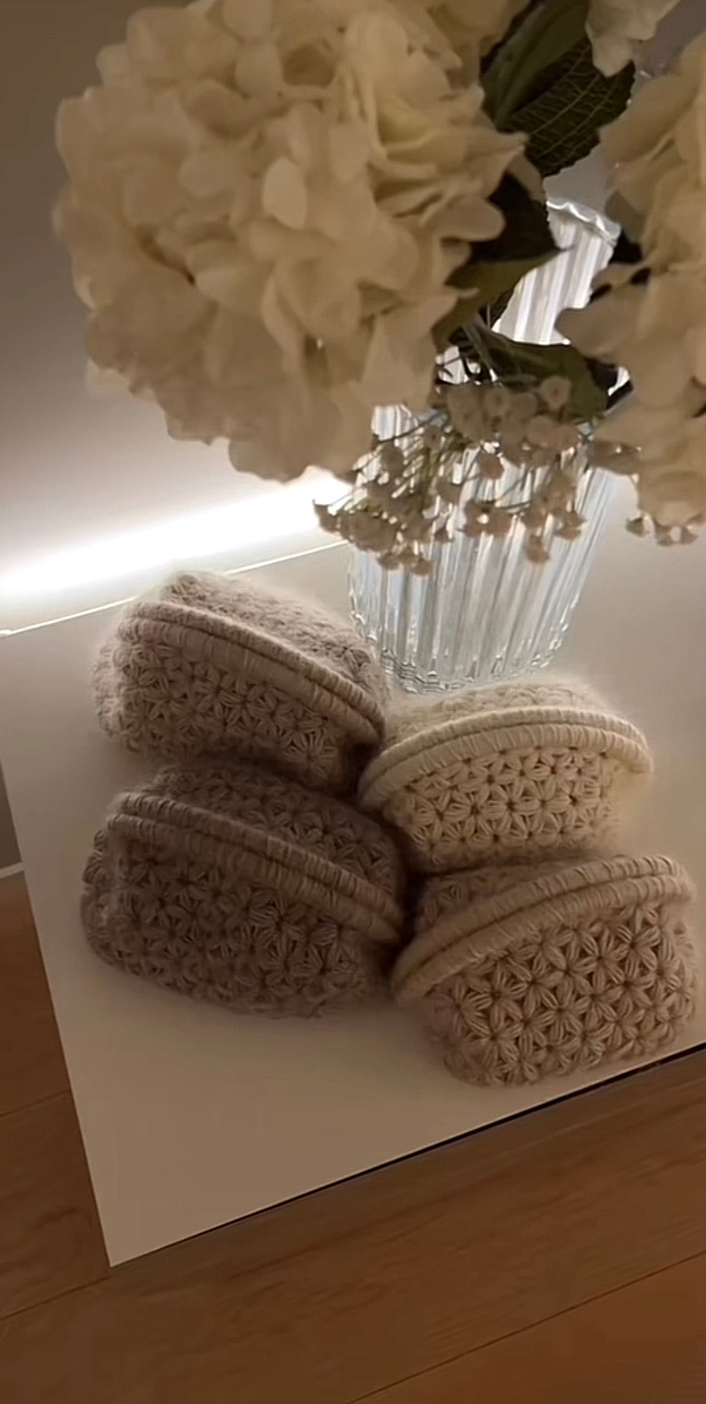 OPPSKRIFT - rosé clutch